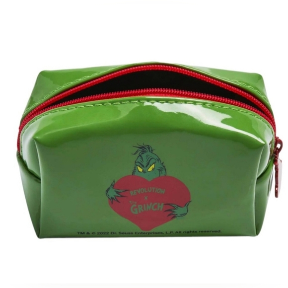 Makeup Revolution x The Grinch Mini Cosmetics Bag - Picture 5 of 6